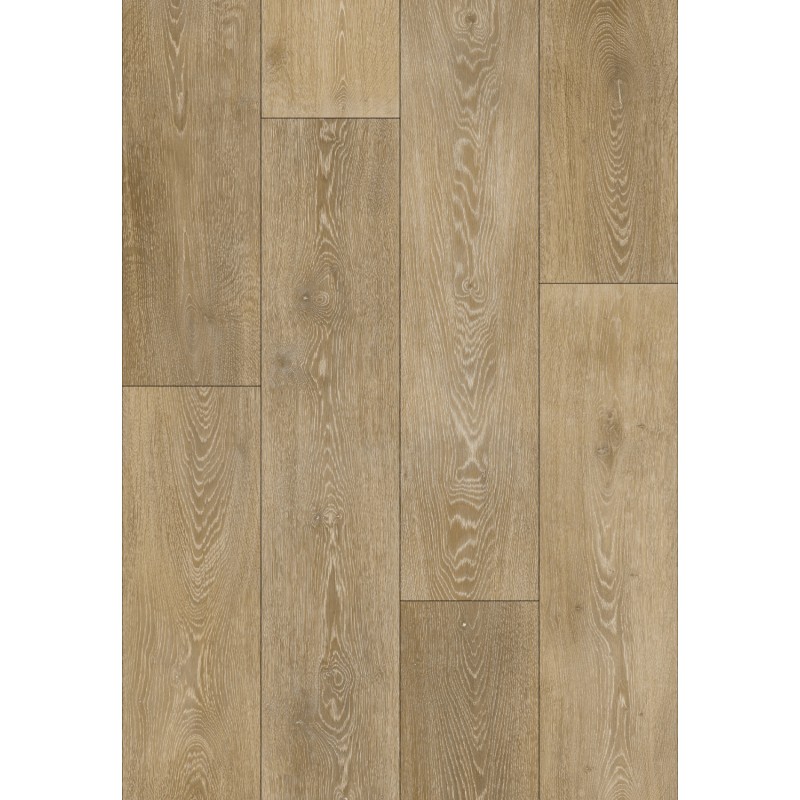 Mexen Alabama échantillon de panneaux vinyles SPC 6,5 mm, sous-couche IXPE 1,5 mm, 4 V-Fuga, Chêne - F1019-S