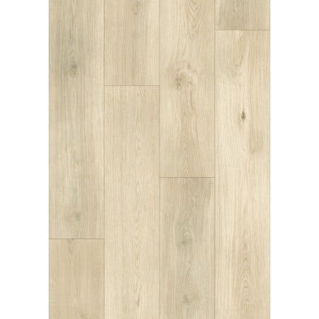 Mexen Calera échantillon de panneaux vinyles SPC 6,5 mm, sous-couche IXPE 1,5 mm, 4 V-Fuga, Chêne - F1020-S