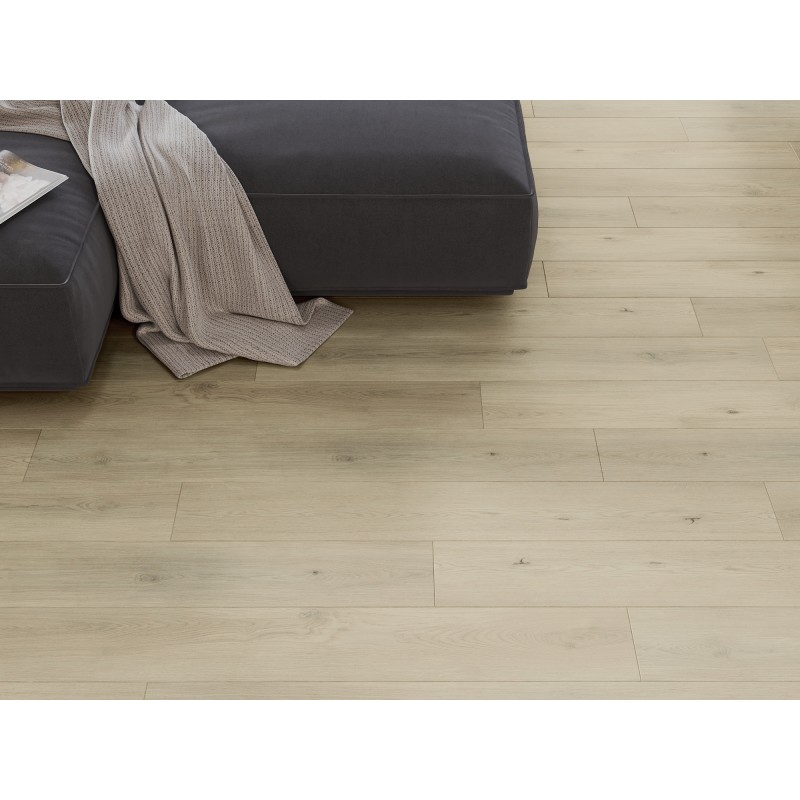 Mexen Calera échantillon de panneaux vinyles SPC 6,5 mm, sous-couche IXPE 1,5 mm, 4 V-Fuga, Chêne - F1020-S
