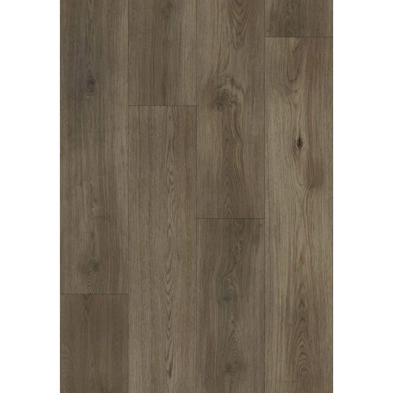 Échantillon de panneau vinyle Mexen Perry 1240 x 182 mm SPC 6,5 mm, sous-couche IXPE 1,5 mm, 4 V-Fuga, Chêne - F1021-S
