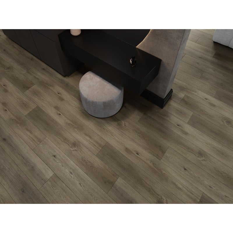 Mexen Perry échantillon de panneaux vinyles SPC 6,5 mm, sous-couche IXPE 1,5 mm, 4 V-Joint, Chêne - F1021-S