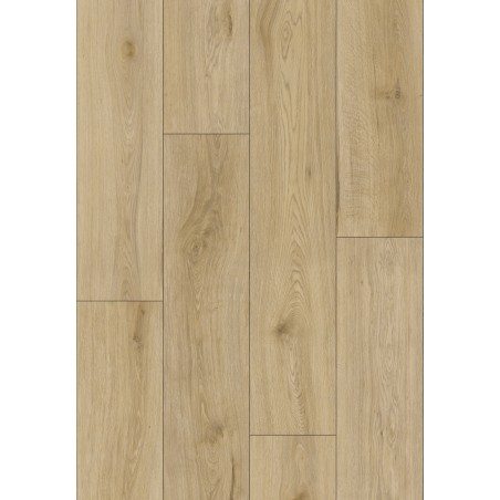 Mexen Charter Oak échantillon de panneaux vinyle SPC 6,5 mm, sous-couche IXPE 1,5 mm, 4 V-Fuga, Chêne - F1022-S
