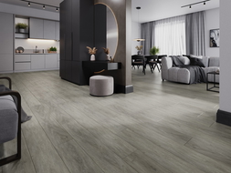 Mexen Redmond échantillon de panneaux vinyles 1240 x 182 mm SPC 6,5 mm, sous-couche IXPE 1,5 mm, 4 V-Fuga, Chêne - F1027-S