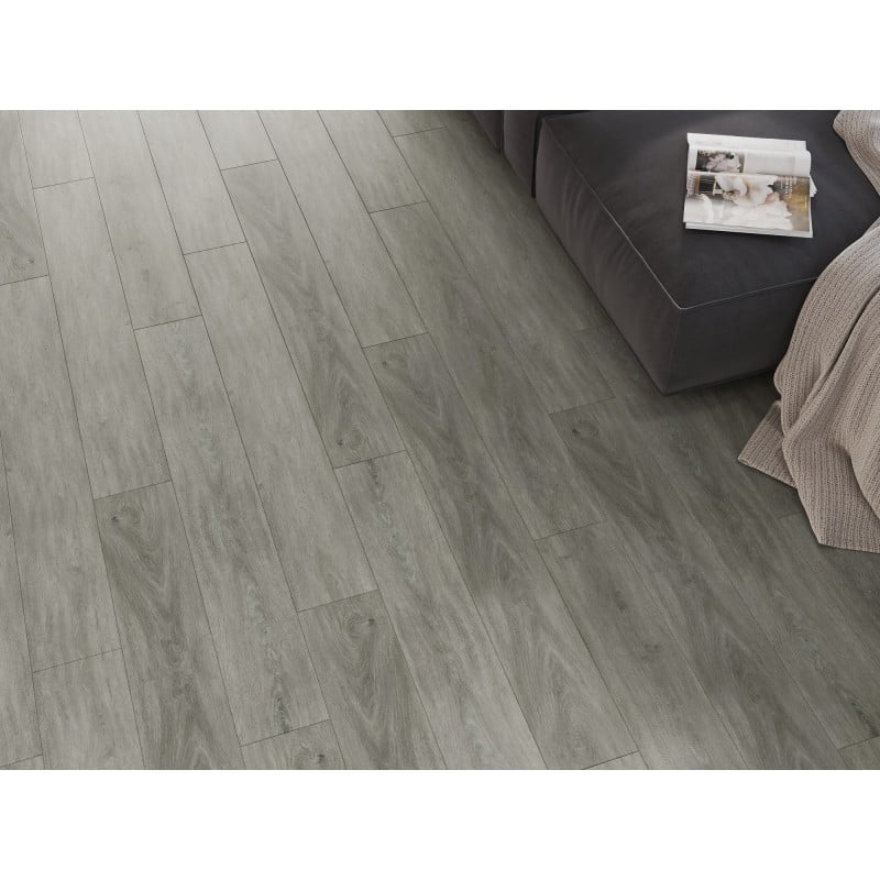 Mexen Redmond échantillon de panneaux vinyles SPC 6,5 mm, sous-couche IXPE 1,5 mm, 4 V-Joint, Chêne - F1027-S