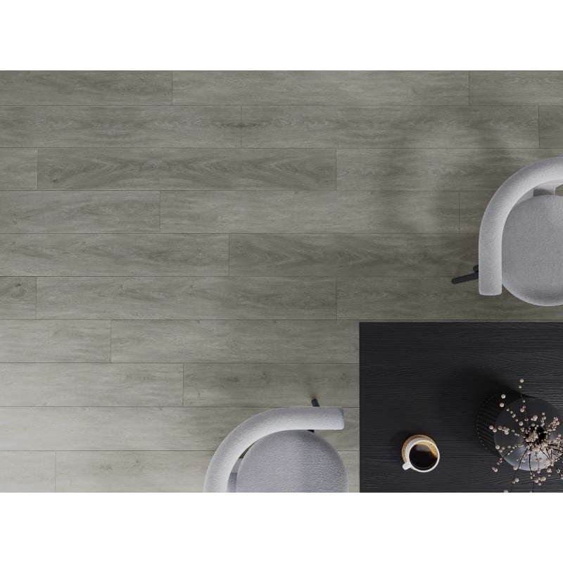Mexen Redmond échantillon de panneaux vinyles SPC 6,5 mm, sous-couche IXPE 1,5 mm, 4 V-Joint, Chêne - F1027-S