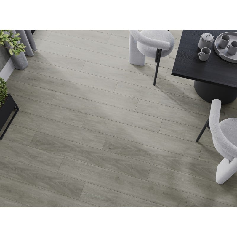 Mexen Redmond échantillon de panneaux vinyles SPC 6,5 mm, sous-couche IXPE 1,5 mm, 4 V-Joint, Chêne - F1027-S