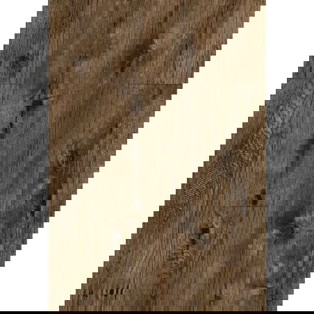 Mexen Orange Beach échantillon de panneaux vinyles 1240 x 182 mm SPC 6,5 mm, sous-couche IXPE 1,5 mm, 4 V-Fuga, Noyer - F1028-S