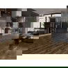 Mexen Mount Vernon échantillon de panneaux vinyles 1240 x 182 mm SPC 6,5 mm, sous-couche IXPE 1,5 mm, 4 biseaux, Noyer - F1029-S