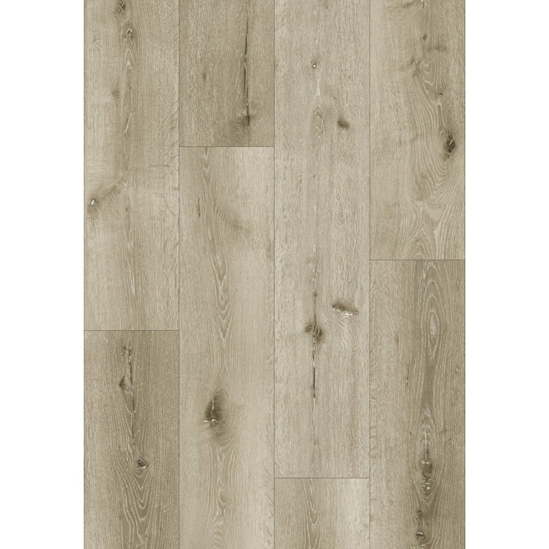 Mexen Georgia échantillon de panneaux vinyles SPC 6,5 mm, sous-couche IXPE 1,5 mm, 4 micro-biseaux, Chêne - F1031-S