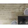 Mexen Georgia échantillon de panneaux vinyles SPC 6,5 mm, sous-couche IXPE 1,5 mm, 4 micro-biseaux, Chêne - F1031-S