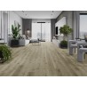 Mexen Georgia échantillon de panneaux vinyles SPC 6,5 mm, sous-couche IXPE 1,5 mm, 4 micro-biseaux, Chêne - F1031-S
