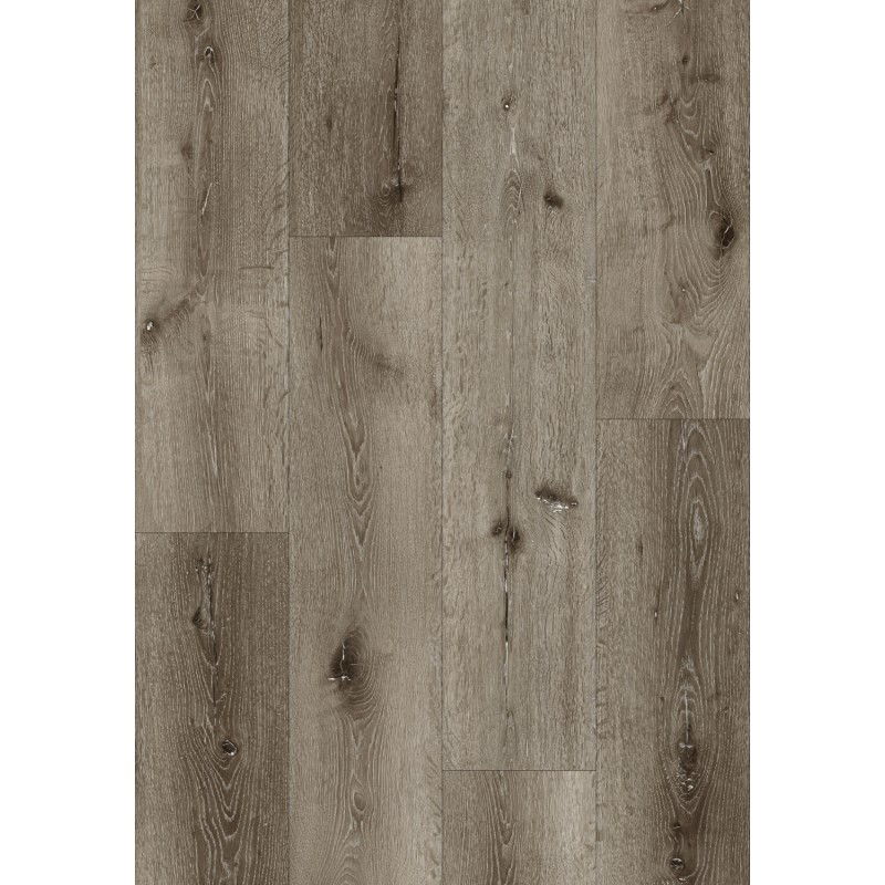 Mexen Kansas échantillon de panneaux vinyle 1240 x 182 mm SPC 6,5 mm, sous-couche IXPE 1,5 mm, 4 V-Fuga, Chêne - F1032-S