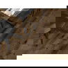 Mexen Strasburg échantillon de panneaux vinyles 1240 x 182 mm SPC 6,5 mm, sous-couche IXPE 1,5 mm, 4 V-Fuga, Chêne - F1033-S