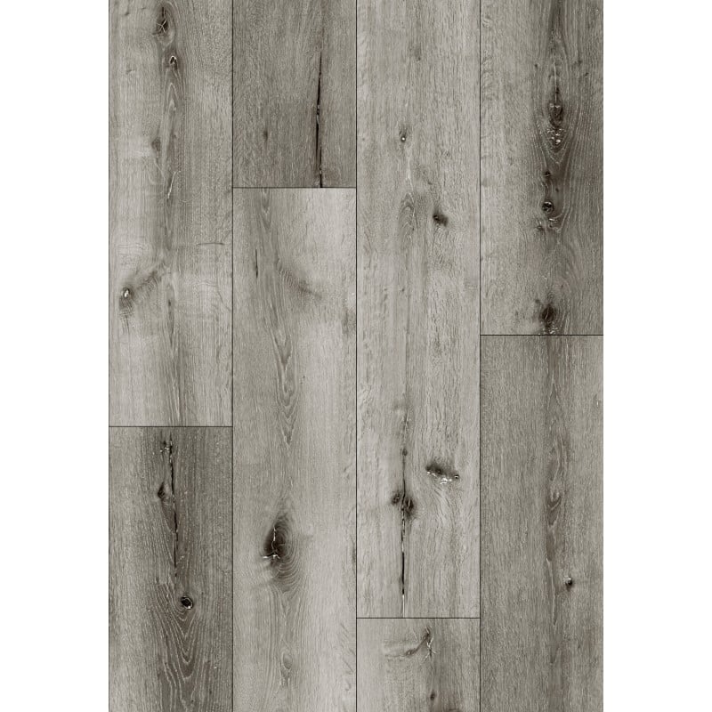 Mexen Lago Vista échantillon de panneaux vinyles SPC 6,5 mm, sous-couche IXPE 1,5 mm, 4 V-joints, Chêne - F1035-S