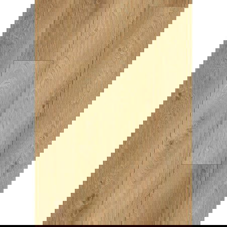 Mexen Sunset Hills échantillon de panneaux vinyles 1240 x 182 mm SPC 6,5 mm, sous-couche IXPE 1,5 mm, 4 V-Fuga, Chêne - F1037-S