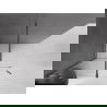 Mexen Velar paroi de douche Walk-in coulissante 130 x 200 cm, transparent 8 mm, métal gun - 871-130-000-03-95