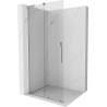 Mexen Velar L paroi de douche coulissante Walk-in 120 x 200 cm, transparent 8 mm, chrome - 871-120-003-03-01