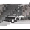 Mexen Velar L paroi de douche coulissante Walk-in 100 x 200 cm, transparent 8 mm, chrome - 871-100-003-03-01