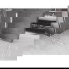 Mexen Velar L paroi de douche coulissante Walk-in 120 x 200 cm, transparent 8 mm, blanc - 871-120-003-03-20