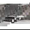 Paroi de douche coulissante Mexen Velar L Walk-in 100 x 200 cm, transparent 8 mm, blanc - 871-100-003-03-20