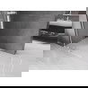 Mexen Velar L paroi de douche coulissante Walk-in 120 x 200 cm, transparent 8 mm, blanc - 871-120-003-03-20