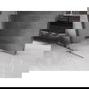 Mexen Velar L panneau de douche coulissant Walk-in 100 x 200 cm, dépoli 8 mm, gun metal - 871-100-003-33-95