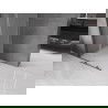 Mexen Velar L panneau de douche coulissant Walk-in 100 x 200 cm, dépoli 8 mm, gun metal - 871-100-003-33-95