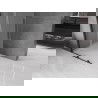 Paroi de douche coulissante Mexen Velar L Walk-in 100 x 200 cm, givrée 8 mm, noire - 871-100-003-33-70