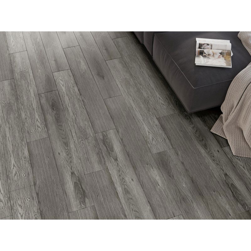 Mexen Claremont échantillon de panneaux vinyles 1240 x 182 mm SPC 6,5 mm, sous-couche IXPE 1,5 mm, 4 V-Joint, Chêne - F1039-S