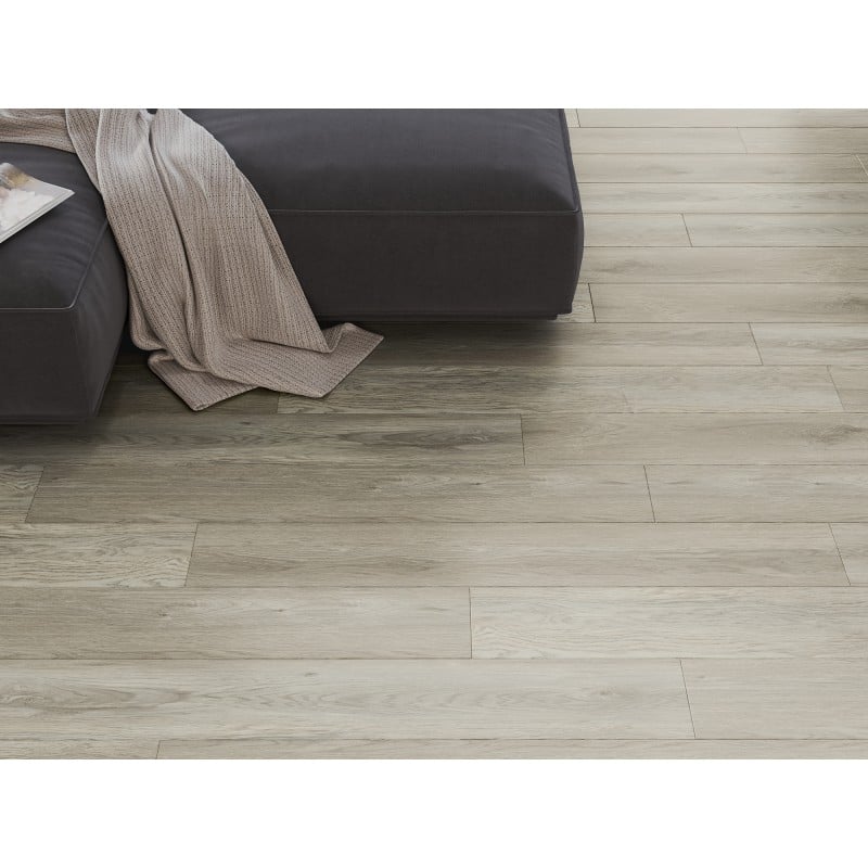 Mexen Sky Valley échantillon de panneaux vinyles SPC 6,5 mm, sous-couche IXPE 1,5 mm, 4 V-Fuge, Chêne - F1040-S