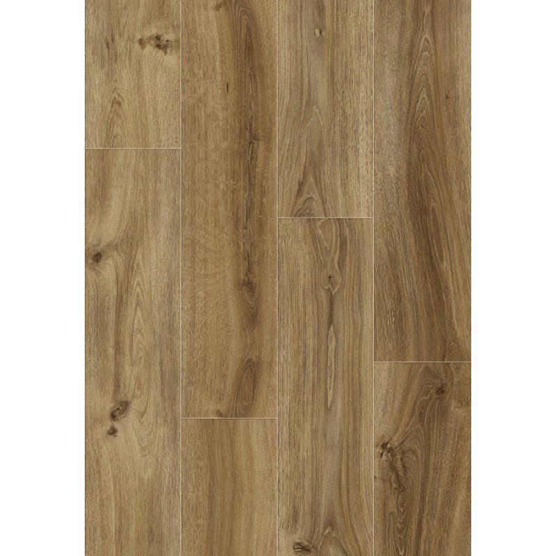 Échantillon de panneaux vinyles Mexen Amsterdam 1240 x 182 mm SPC 6,5 mm, sous-couche IXPE 1,5 mm, 4 V-Fuge, Chêne - F1042-S