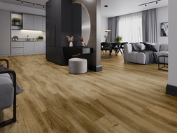 Mexen Amsterdam échantillon de panneaux vinyles 1240 x 182 mm SPC 6,5 mm, sous-couche IXPE 1,5 mm, 4 V-Fuga, Chêne - F1042-S