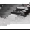 Mexen Velar L paroi de douche coulissante Walk-in 100 x 200 cm, graphite 8 mm, chrome - 871-100-003-43-01