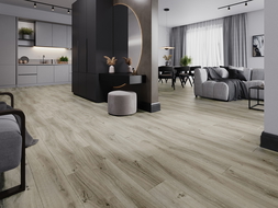 Mexen Richmond échantillon de panneaux vinyles 1240 x 182 mm SPC 6,5 mm, sous-couche IXPE 1,5 mm, 4 V-Fuga, Chêne - F1043-S