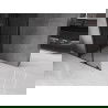 Mur de douche coulissant Mexen Velar L Walk-in 100 x 200 cm, graphite 8 mm, noir - 871-100-003-43-70