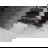 Mexen Velar L paroi de douche coulissante Walk-in 100 x 200 cm, graphite 8 mm, gun metal - 871-100-003-43-95