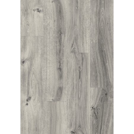 Mexen Harrison échantillon de panneaux vinyles SPC 6,5 mm, sous-couche IXPE 1,5 mm, 4 V-Joint, Chêne - F1044-S