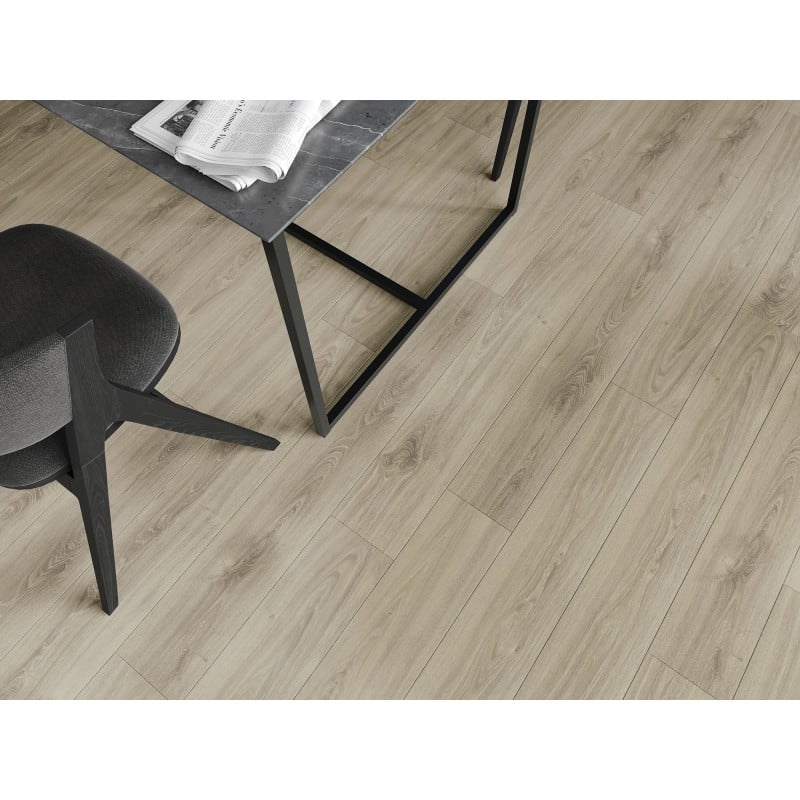 Mexen Madison échantillon de panneaux vinyles SPC 6,5 mm, sous-couche IXPE 1,5 mm, 4 V-Joint, Chêne - F1045-S
