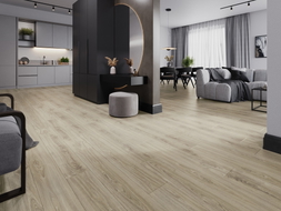 Mexen Madison échantillon de panneaux vinyles SPC 6,5 mm, sous-couche IXPE 1,5 mm, 4 V-Joint, Chêne - F1045-S