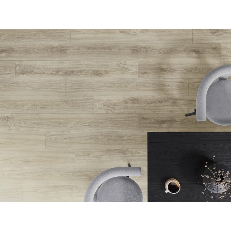 Mexen Madison échantillon de panneaux vinyles SPC 6,5 mm, sous-couche IXPE 1,5 mm, 4 V-Joint, Chêne - F1045-S