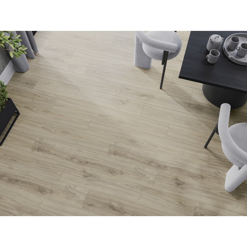 Mexen Madison échantillon de panneaux vinyles SPC 6,5 mm, sous-couche IXPE 1,5 mm, 4 V-Joint, Chêne - F1045-S