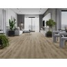 Mexen Fort Valley échantillon de panneau en vinyle SPC 6,5 mm, sous-couche IXPE 1,5 mm, 4 V-Fuga, Chêne - F1046-S