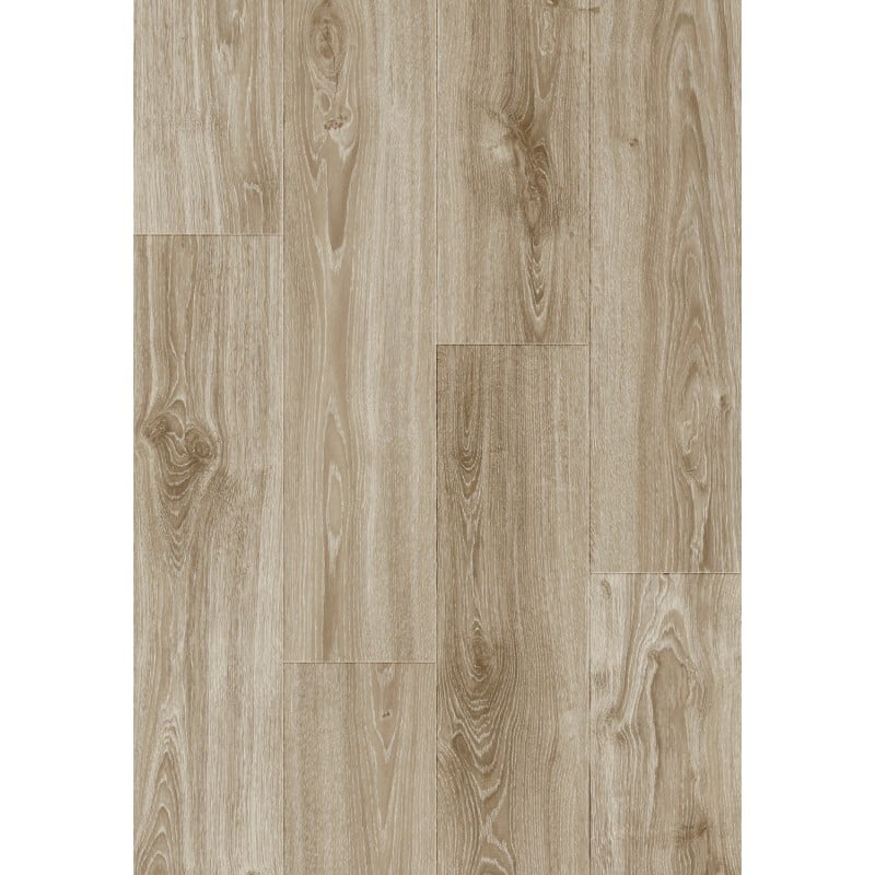 Mexen Fort Valley échantillon de panneau en vinyle SPC 6,5 mm, sous-couche IXPE 1,5 mm, 4 V-Fuga, Chêne - F1046-S