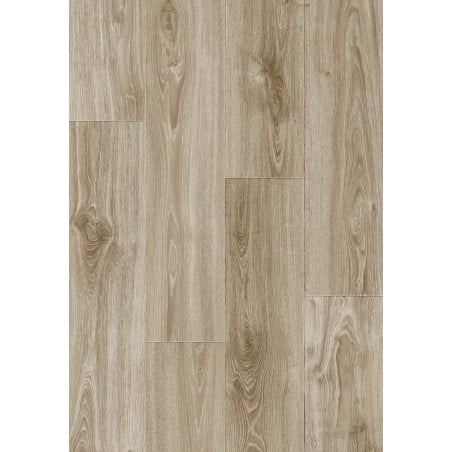 Mexen Fort Valley échantillon de panneau en vinyle SPC 6,5 mm, sous-couche IXPE 1,5 mm, 4 V-Fuga, Chêne - F1046-S