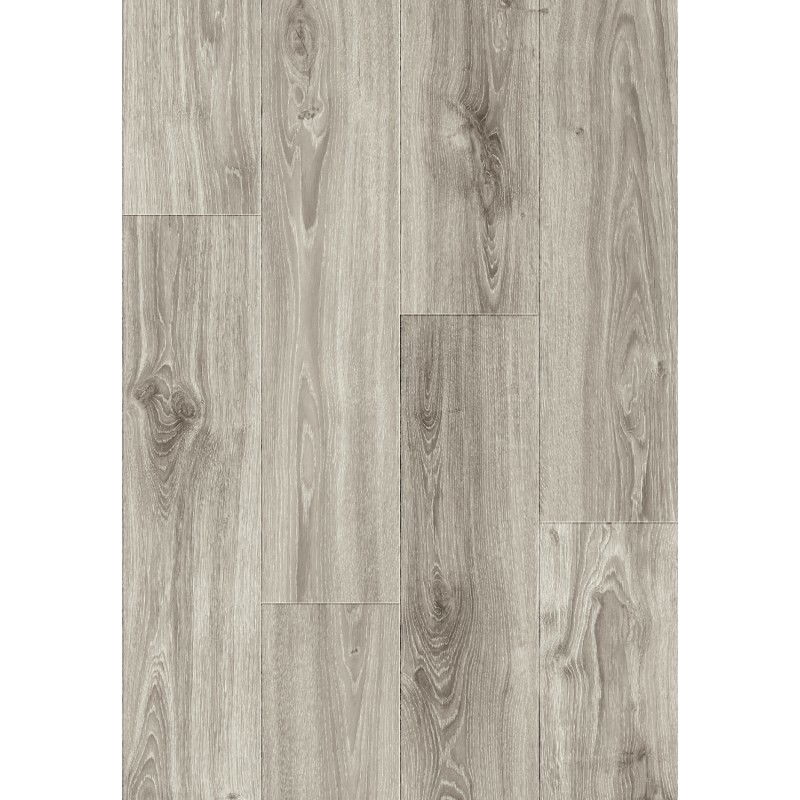 Mexen Silver Creek échantillon de panneaux vinyles 1240 x 182 mm SPC 6,5 mm, sous-couche IXPE 1,5 mm, 4 V-Fuga, Chêne - F1047-S