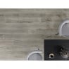 Mexen Silver Creek échantillon de panneaux vinyles SPC 6,5 mm, sous-couche IXPE 1,5 mm, 4 V-Fuga, Chêne - F1047-S