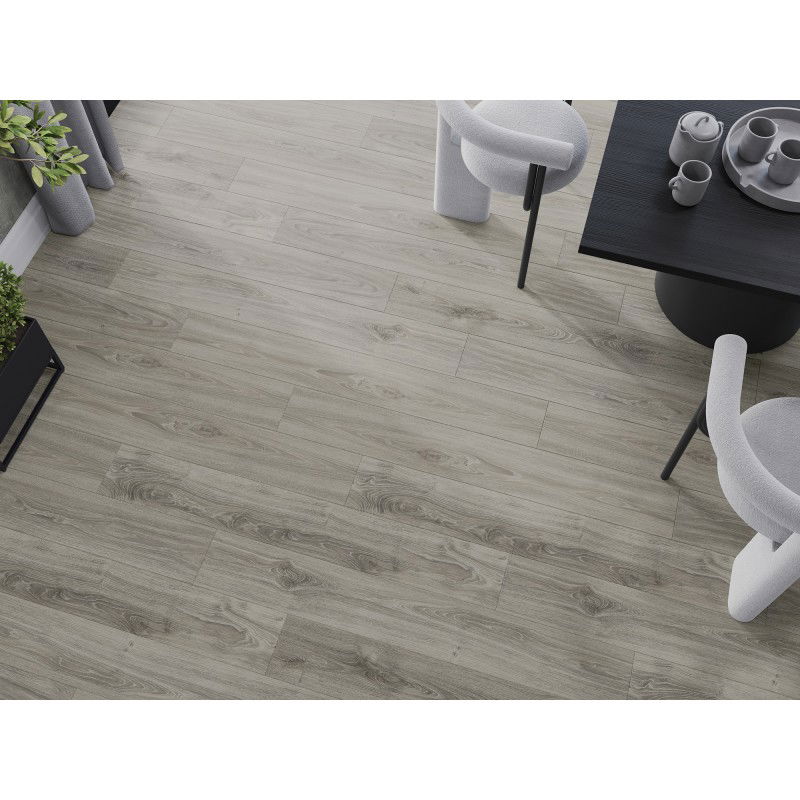 Mexen Silver Creek échantillon de panneaux vinyles 1240 x 182 mm SPC 6,5 mm, sous-couche IXPE 1,5 mm, 4 V-Joint, Chêne