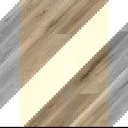 Mexen Long Creek échantillon de panneaux vinyles 1240 x 182 mm SPC 6,5 mm, sous-couche IXPE 1,5 mm, 4 V-Fuga, Chêne - F1050-S