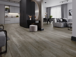 Mexen Sherwood échantillon de panneaux en vinyle SPC 6,5 mm, sous-couche IXPE 1,5 mm, 4 chanfreins en V, chêne - F1051-S