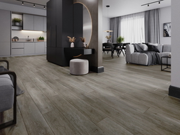 Mexen Sherwood échantillon de panneaux vinyle 1240 x 182 mm SPC 6,5 mm, sous-couche IXPE 1,5 mm, 4 V-Fuge, Chêne - F1051-S